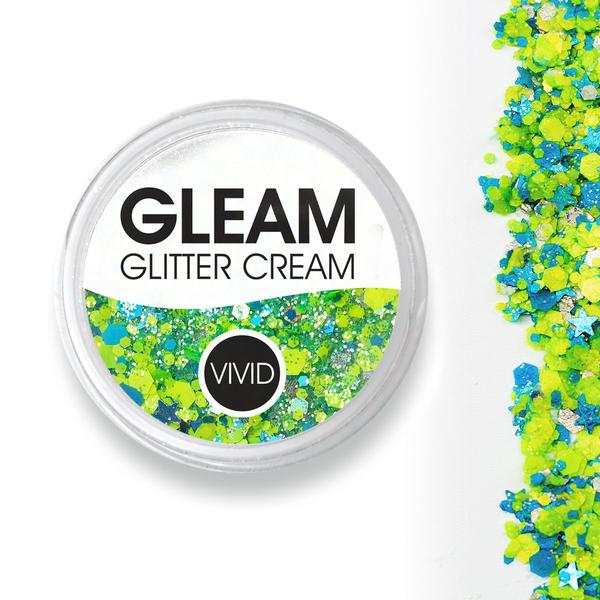 VIVID Gleam Chunky Glitter Cream - Breeze