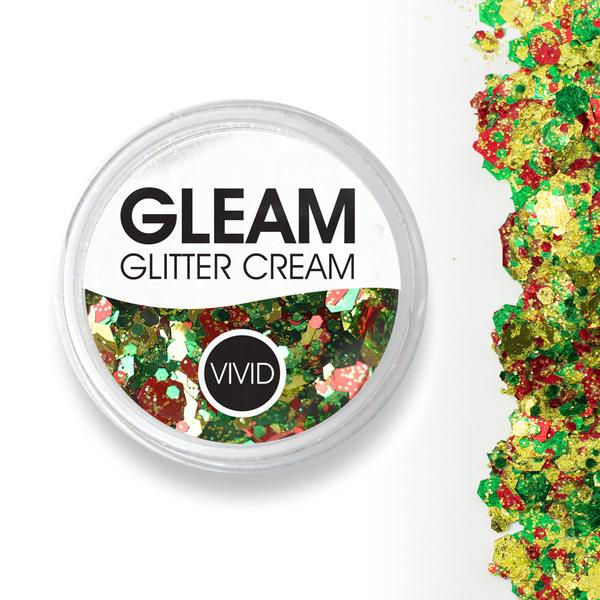 VIVID Gleam Chunky Glitter Cream - Christmas Miracle