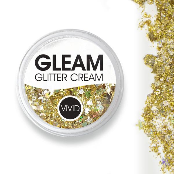 VIVID Gleam Chunky Glitter Cream - Gold Dust