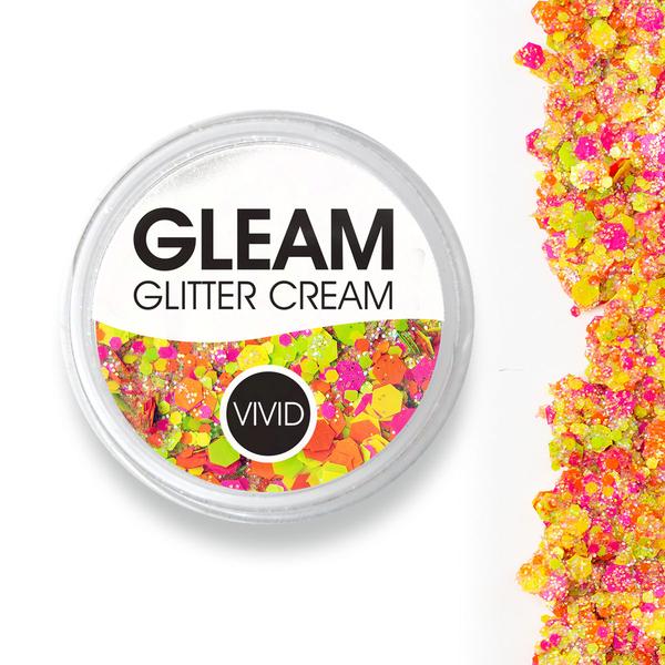 VIVID Gleam Chunky Glitter Cream - Lava Pool