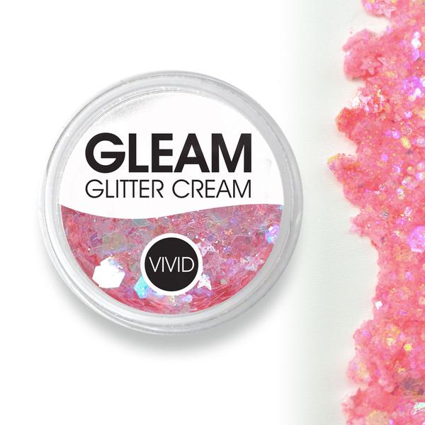 VIVID Gleam Chunky Glitter Cream - Mystic Melon