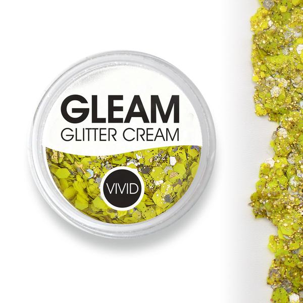 VIVID Gleam Chunky Glitter Cream - Pineapple