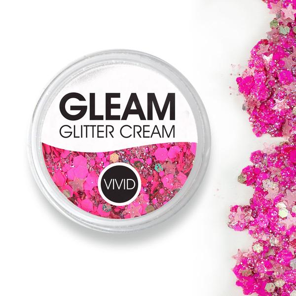 VIVID Gleam Chunky Glitter Cream - Watermelon