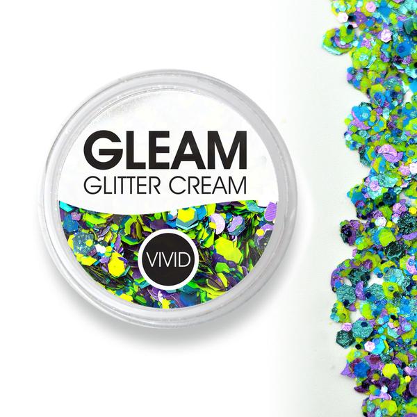 VIVID Gleam Chunky Glitter Cream - Wild Bloom