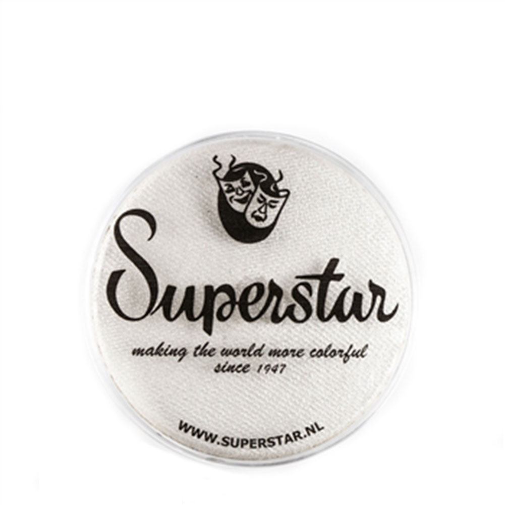 Superstar Face Paint - Silver White Shimmer 140