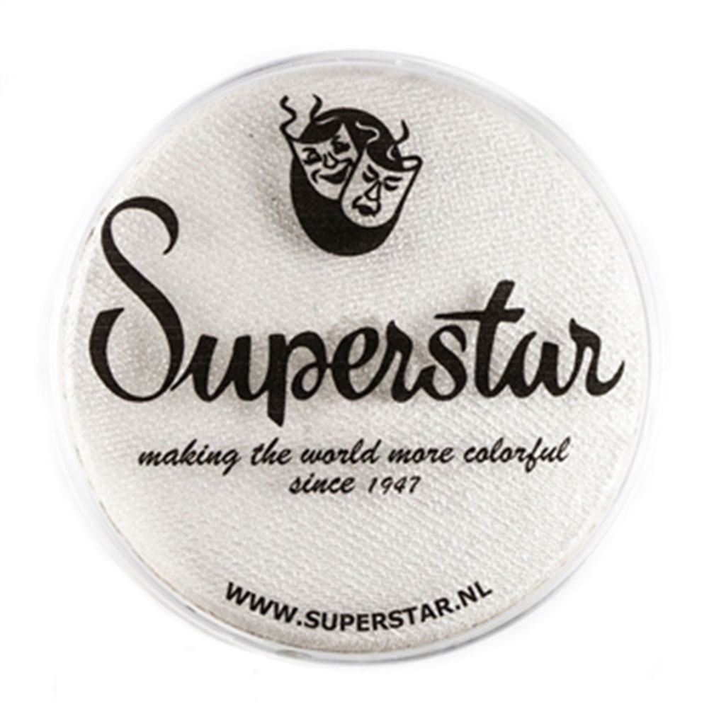 Superstar Face Paint - Silver White Shimmer 140