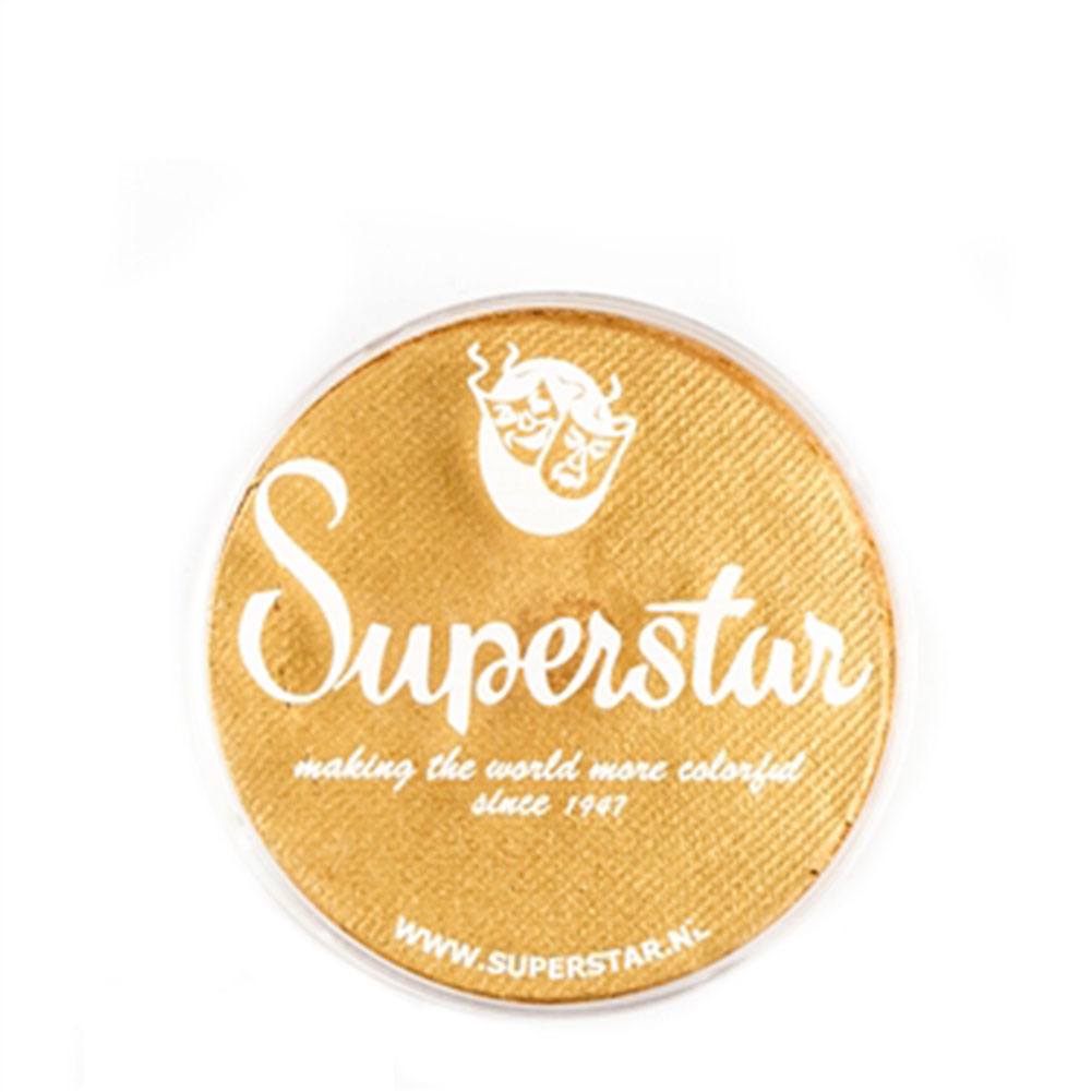 Superstar Face Paint - Gold Shimmer With Glitter 066