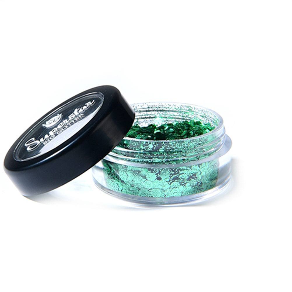 Superstar Biodegradable Glitter - Chunky Spring Green (6 ml)