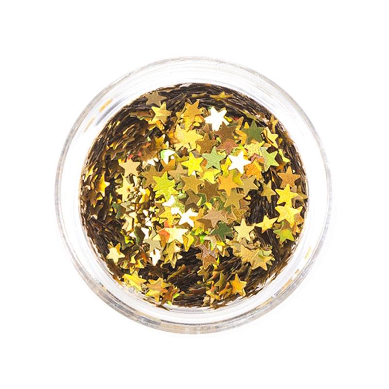 Art Factory Chunky Glitter - Gold Stars (10 ml)
