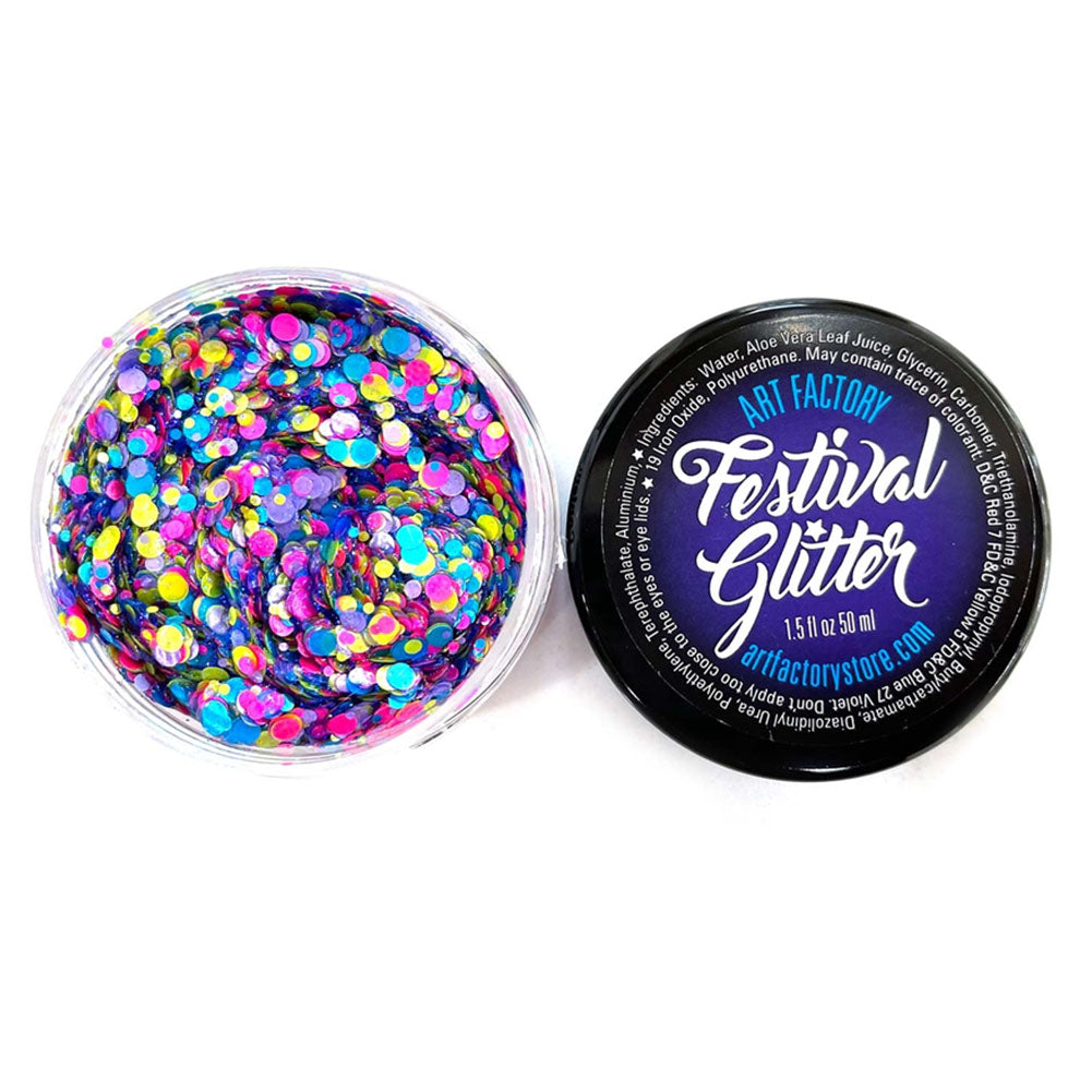 Festival Glitter - Confetti Glow - UV Reactive (1fl oz)
