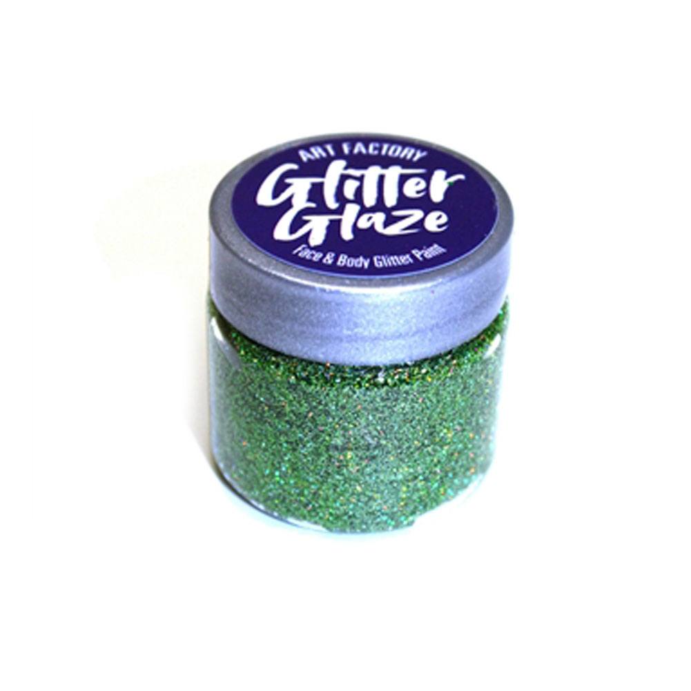 Art Factory Glitter Glaze - Kelly Green (1 oz)