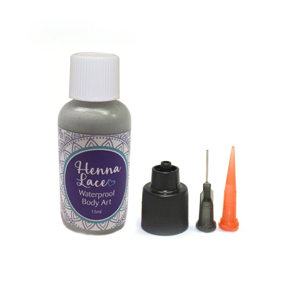 Henna Lace Kit - Silver (0.5 oz)