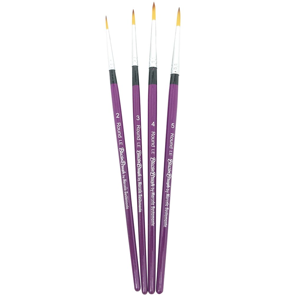 Limited Edition Blazin Brush Set by Marcela Bustamante - (Round 2, 3, 4, 5)