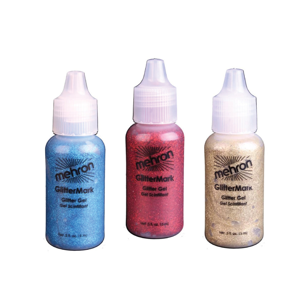 Mehron GlitterMark Build Your Own Kit (Pick 3+ Colors)
