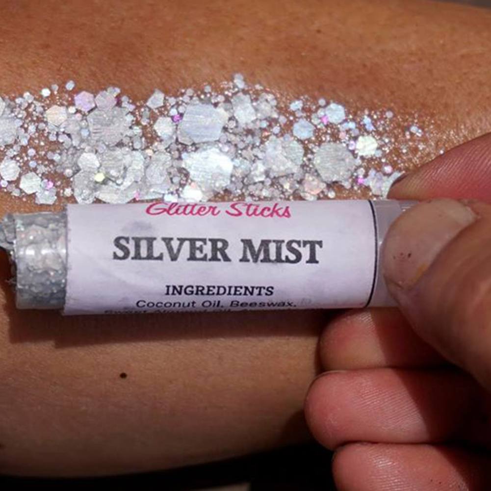 Creative Faces Glitter Stick - Silver Mist (3.5 gm/4.5 ml)