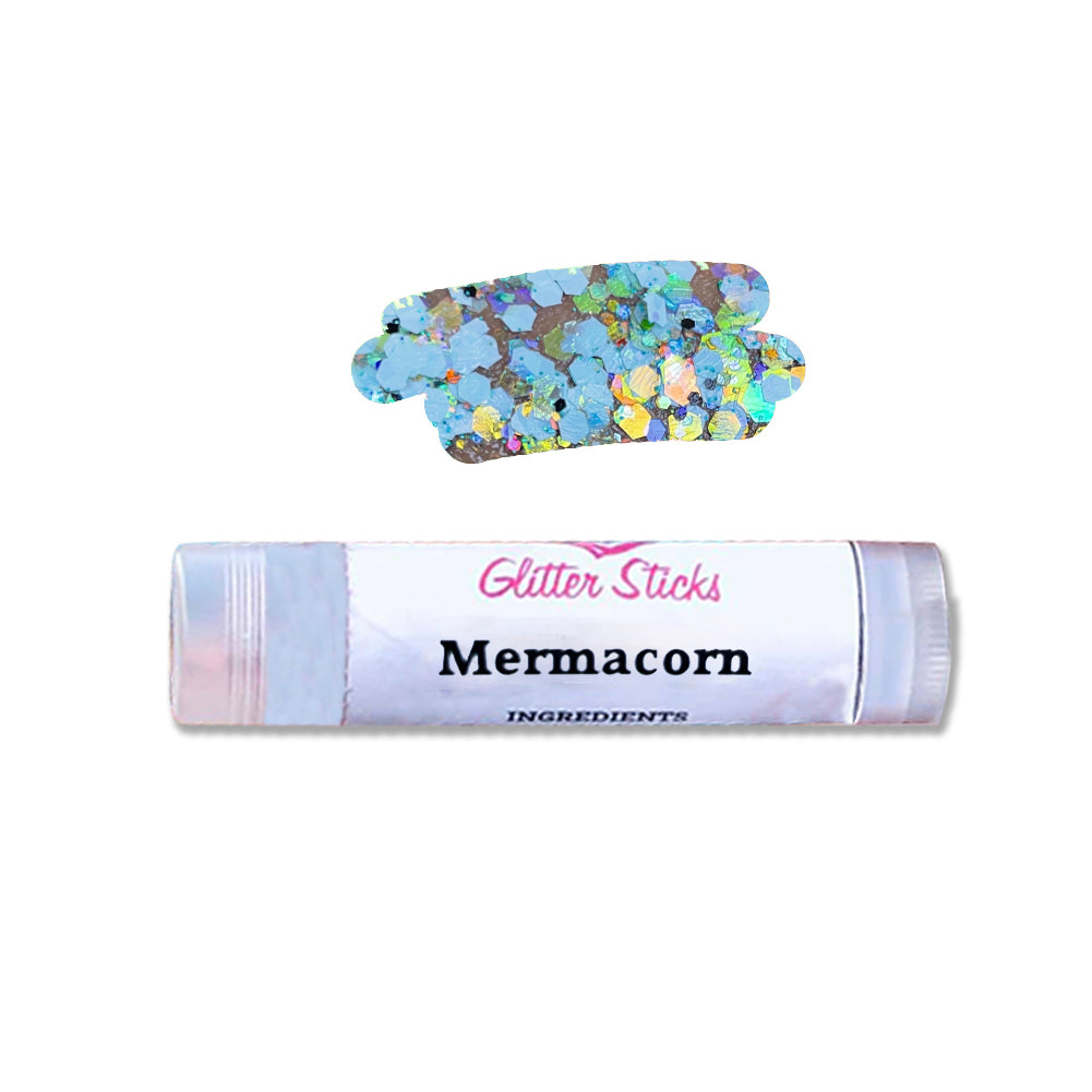 Creative Faces Glitter Stick - Mermacorn (3.5 gm/4.5 ml)