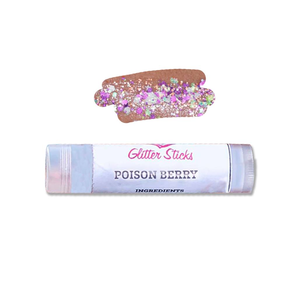 Creative Faces Glitter Stick - Poison Berry (3.5 gm/4.5 ml)