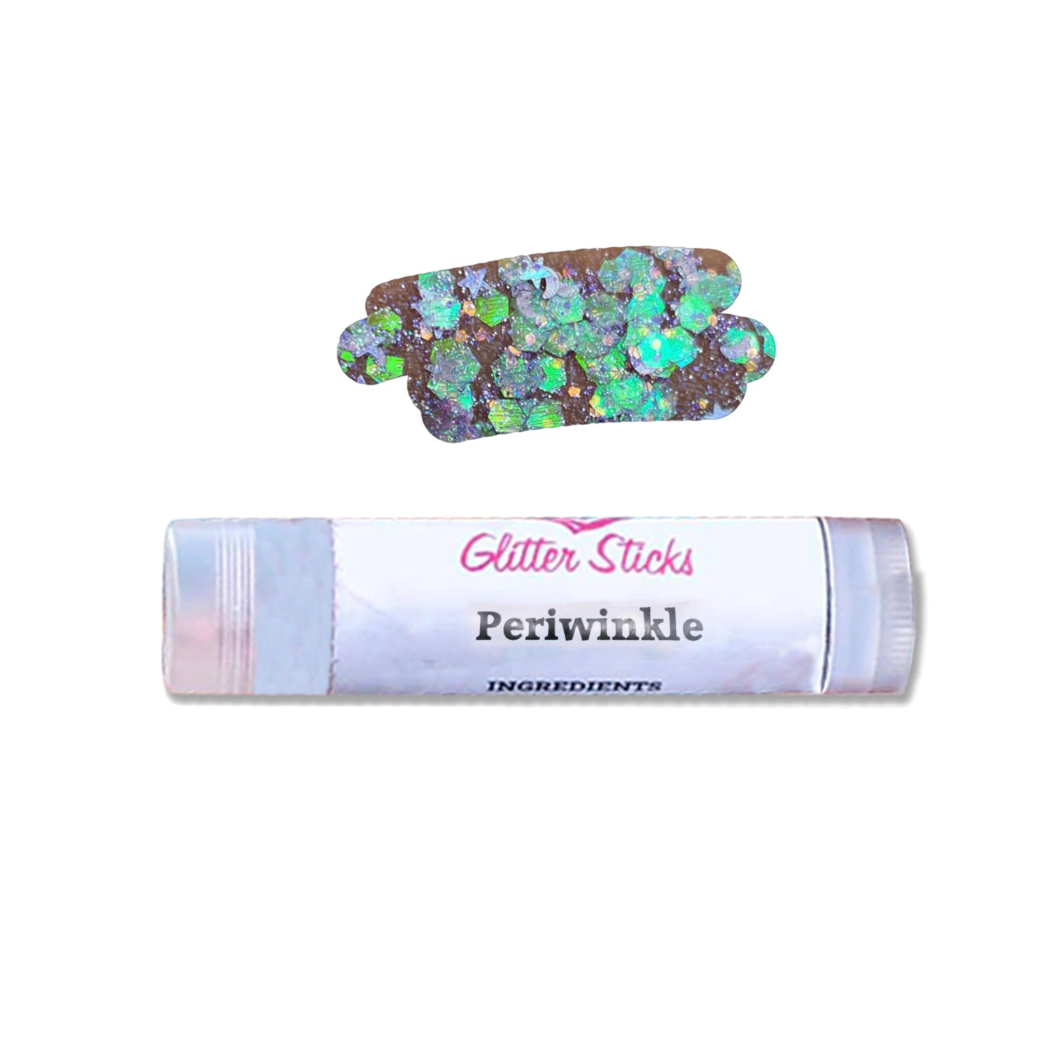 Creative Faces Glitter Stick - Periwinkle