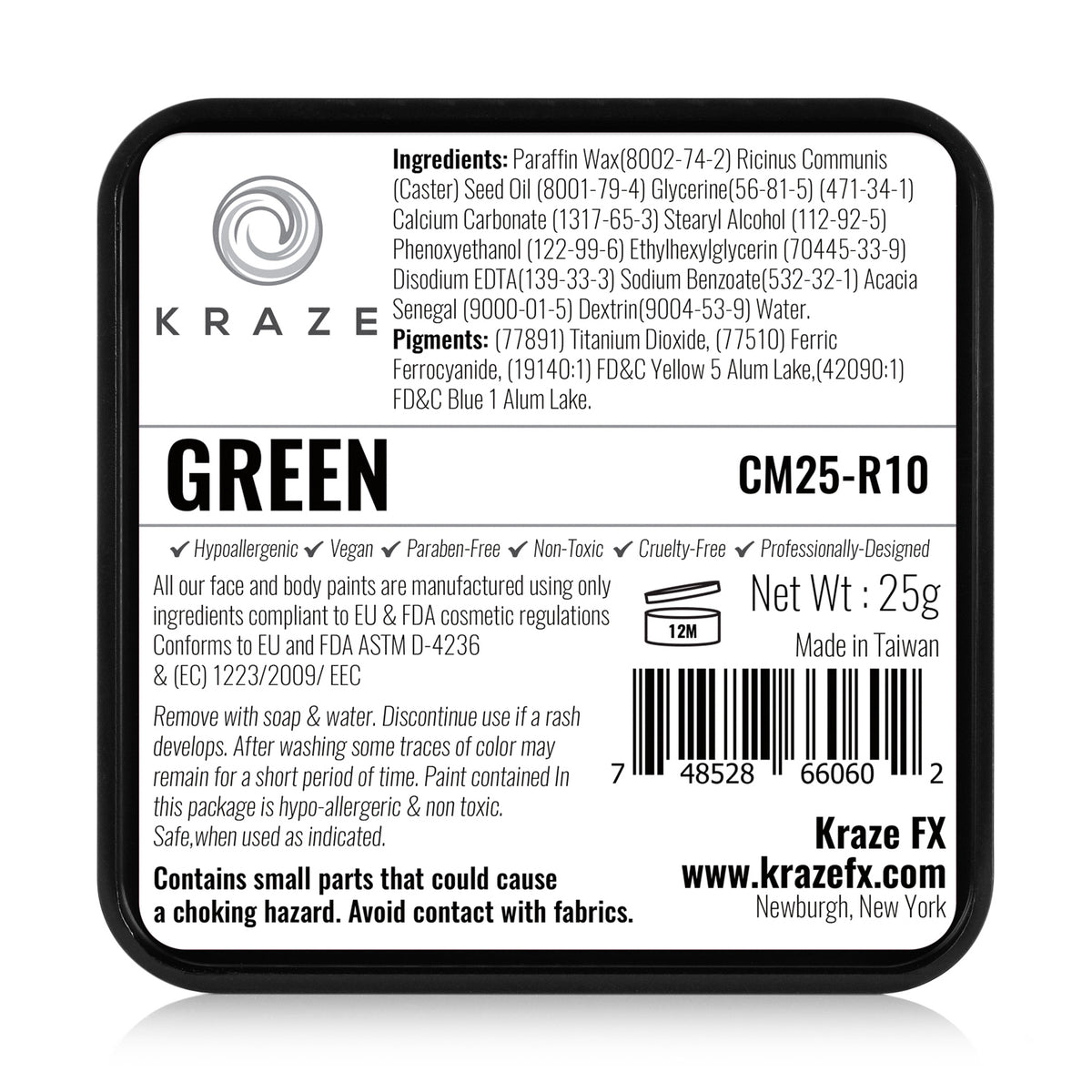 Kraze FX Face Paint - Green (25 gm)