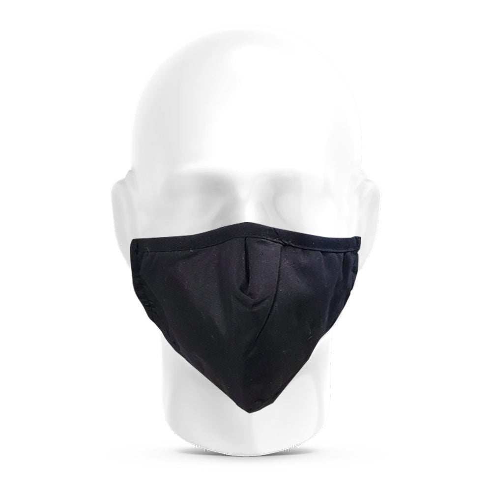 Anti Pollution Dust Face Mask with Activated Carbon Filter PM2.5 - Black
