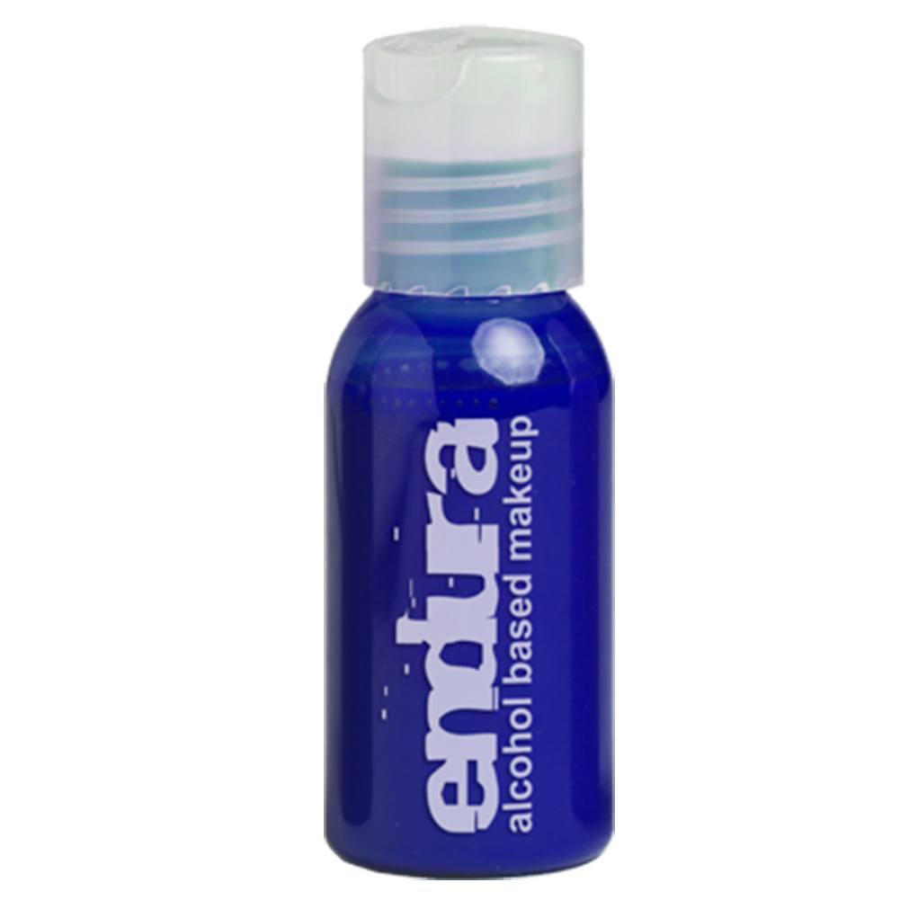 Endura Ink Alcohol Based Airbrush Makeup  - Fluorescent Blue (1 oz/ 30 ml)