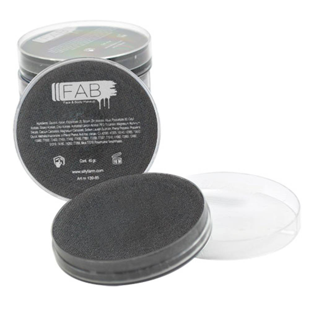 FAB Face Paint - Steel Black Shimmer 223 (45 gm)