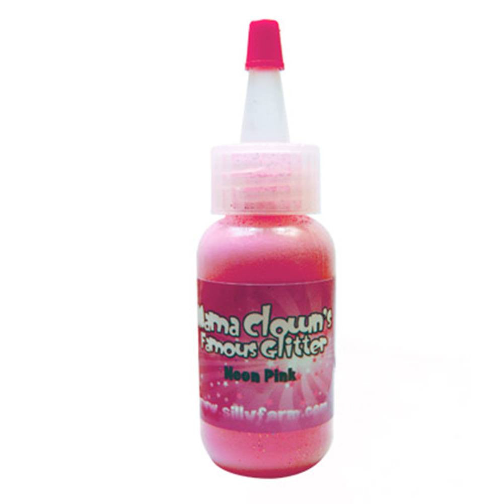 Mama Clown Opaque Poofable Glitter - Neon Pink (1 oz/28 gm)