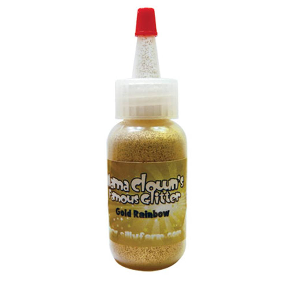 Mama Clown Opaque Poofable Glitter - Gold Rainbow (1 oz/28 gm)