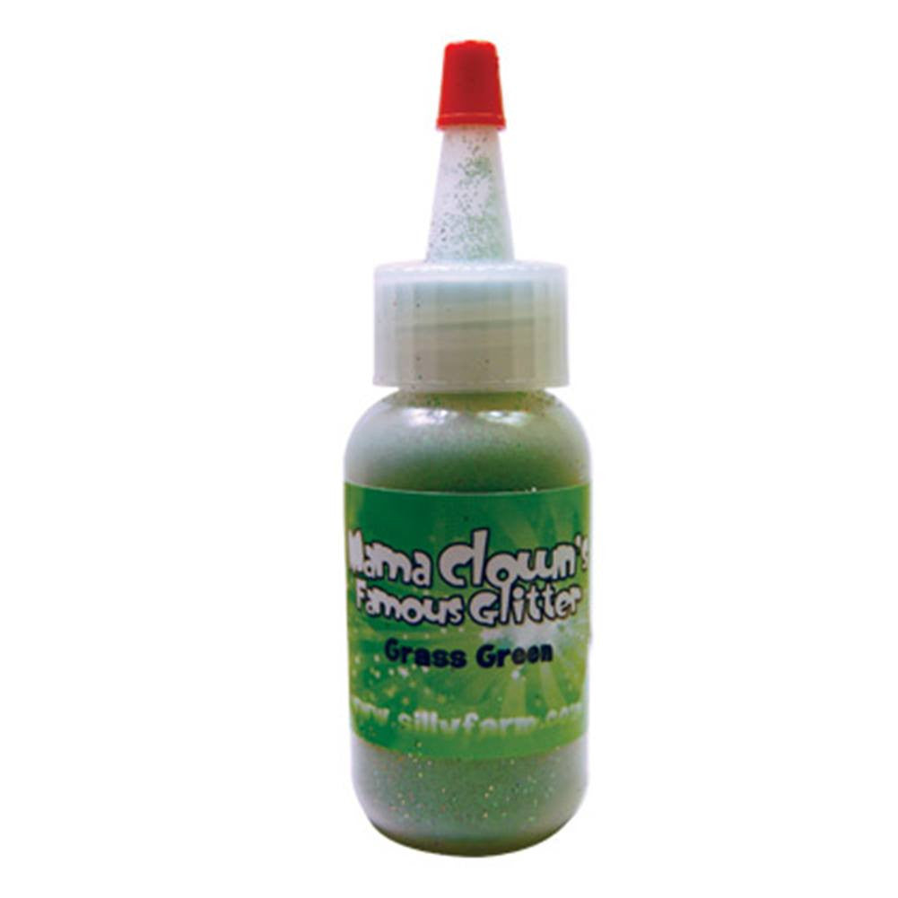 Mama Clown Opaque Poofable Glitter - Grass Green (1 oz/28 gm)