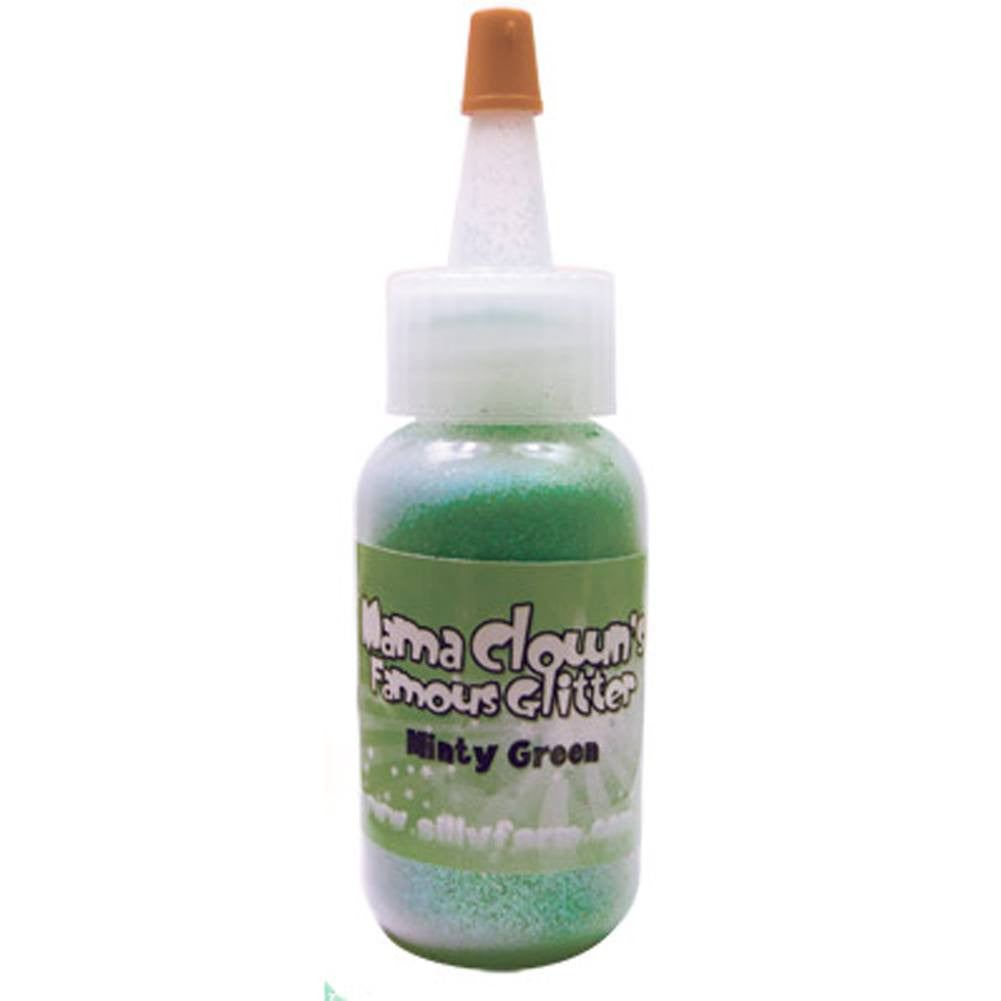 Mama Clown Opaque Poofable Glitter - Minty Green (1 oz/28 gm)
