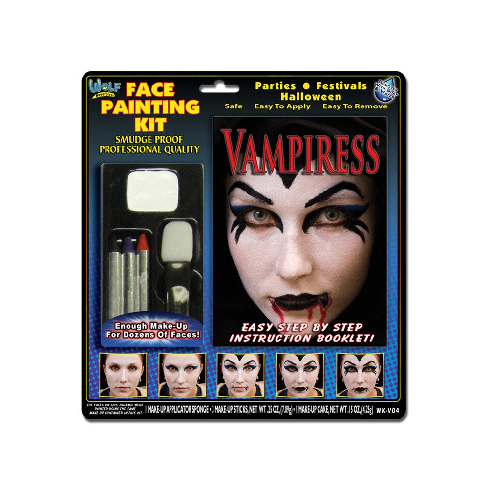 Wolfe Vampiress Face Painting Kit