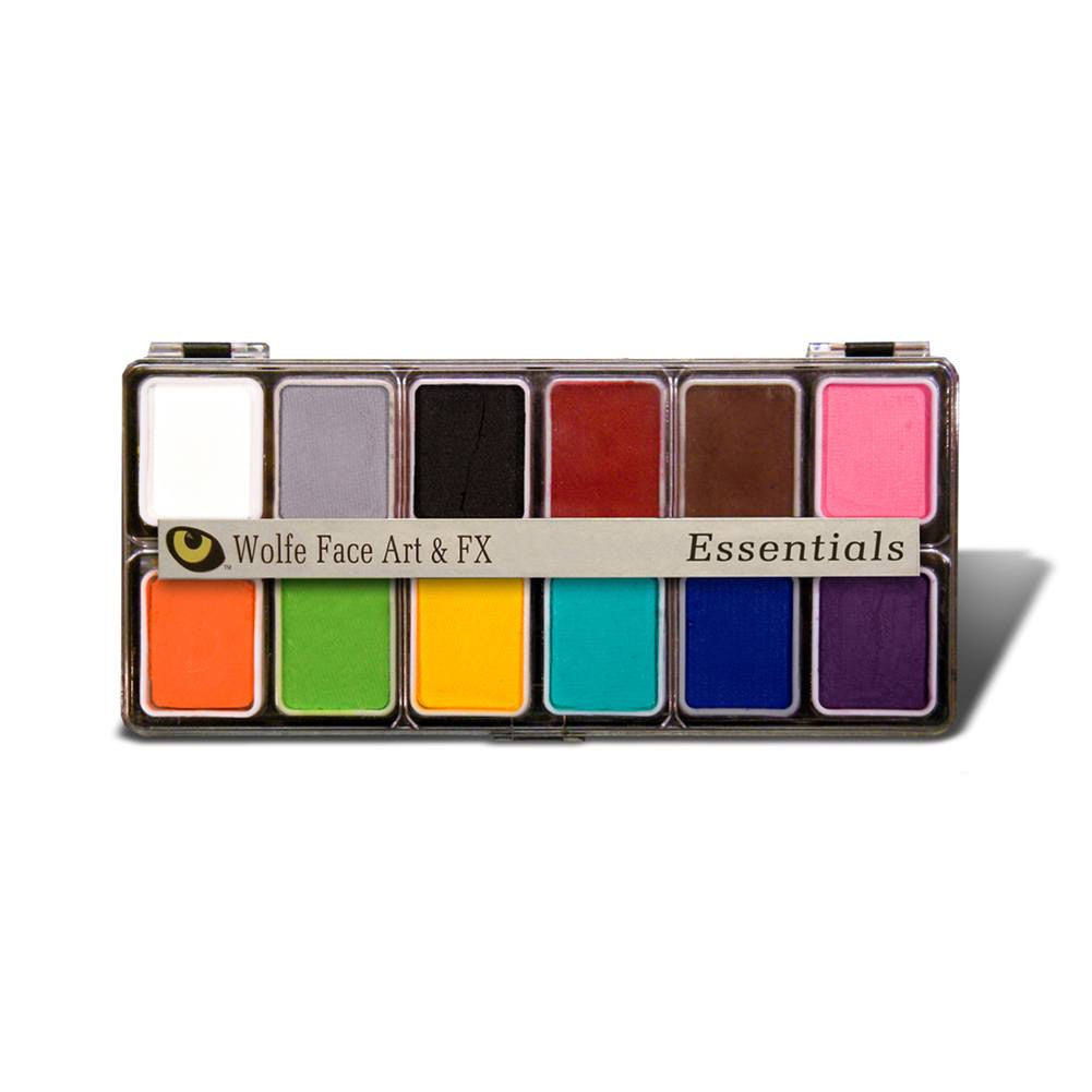 Wolfe Essentials Face Paint Palette (12/colors)
