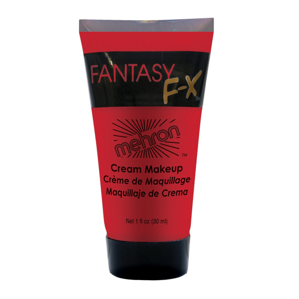 Mehron Fantasy FX Face Paint Tubes - Red R (1 oz)