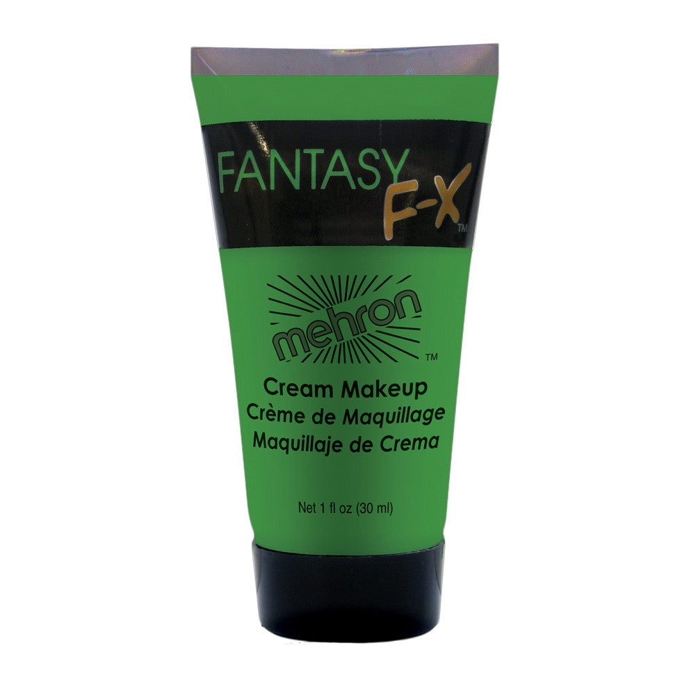 Mehron Fantasy FX Face Paint Tubes - Kelly Green K (1 oz)