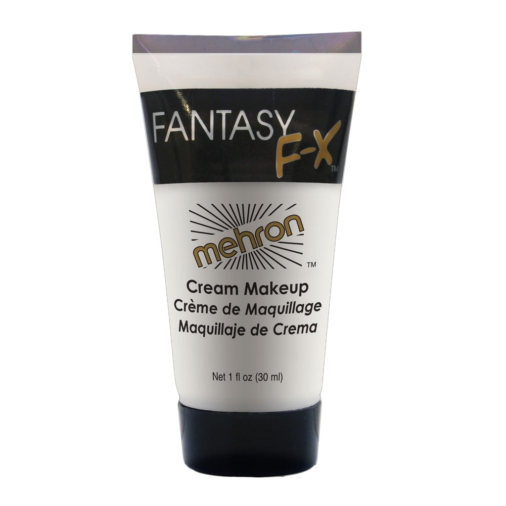 Mehron Fantasy FX Face Paint Tubes - Silver S (1 oz)