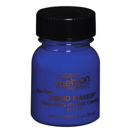 Mehron Liquid Face Paints - Blue BL