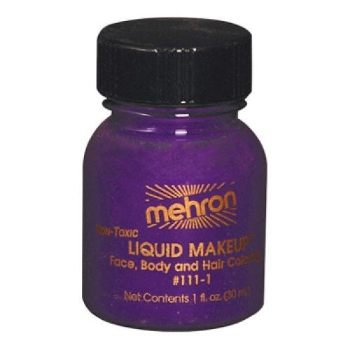 Mehron Liquid Face Paints - Purple P