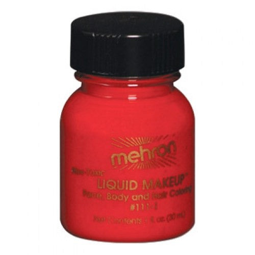 Mehron Liquid Face Paints - Red R