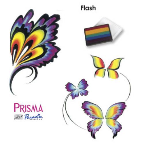Paradise Prisma Rainbow Face Paints - Flash 806-660 (1.75 oz/50 gm)