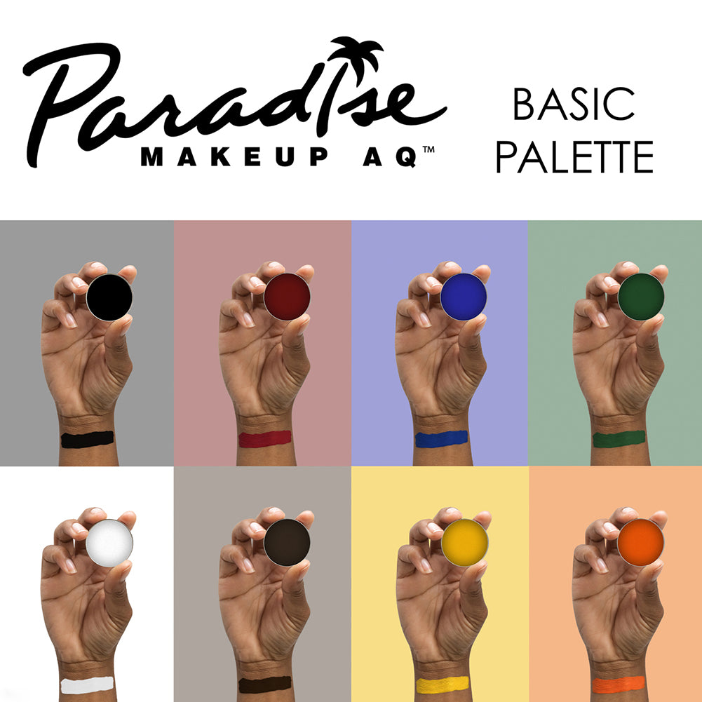 Paradise Basic Face Paint Palettes (8 Colors)