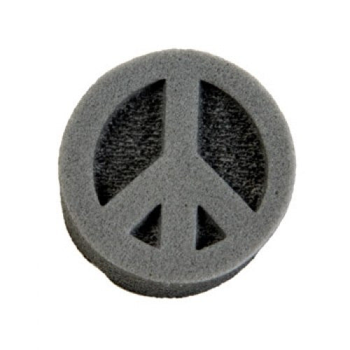 Ruby Red Face Paint Stamps - Peace Sign