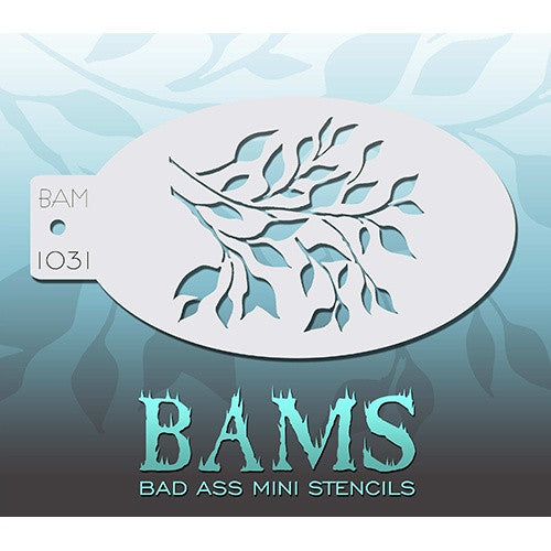 Bad Ass Mini Stencils - Tree - BAM1031