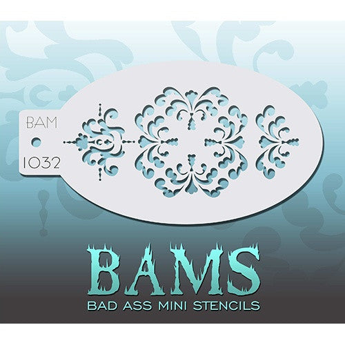 Bad Ass Mini Stencils - Carnival - BAM1032