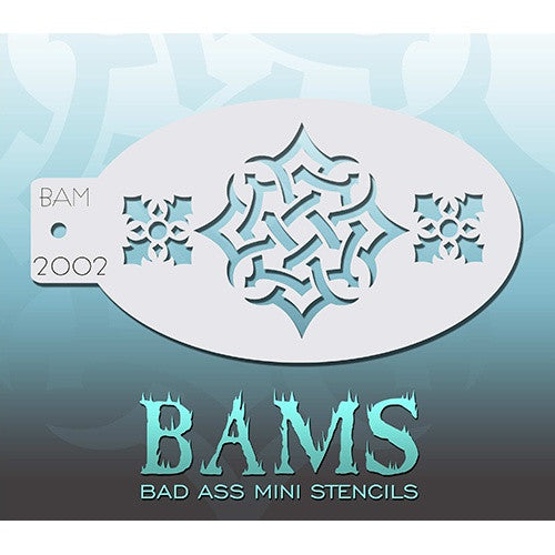 Bad Ass Mini Stencils - Celtic Knot - BAM2002