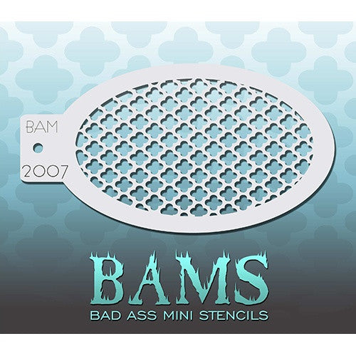 Bad Ass Mini Stencils - Lattice - BAM2007