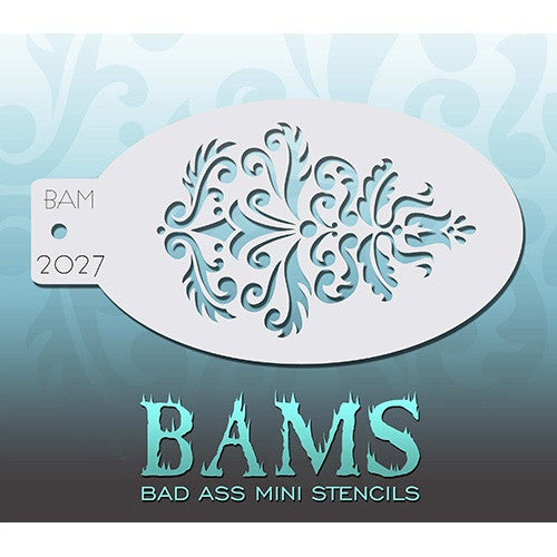 Bad Ass Mini Stencils - Elegance - BAM2027