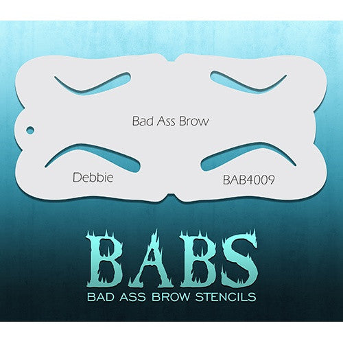 Bad Ass Brow Stencils - Debbie - BAB4009