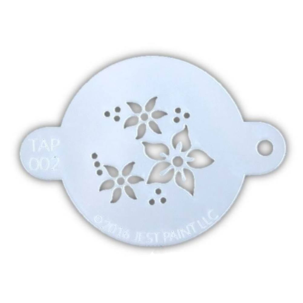 TAP Face Painting Stencil - Flowers (002)