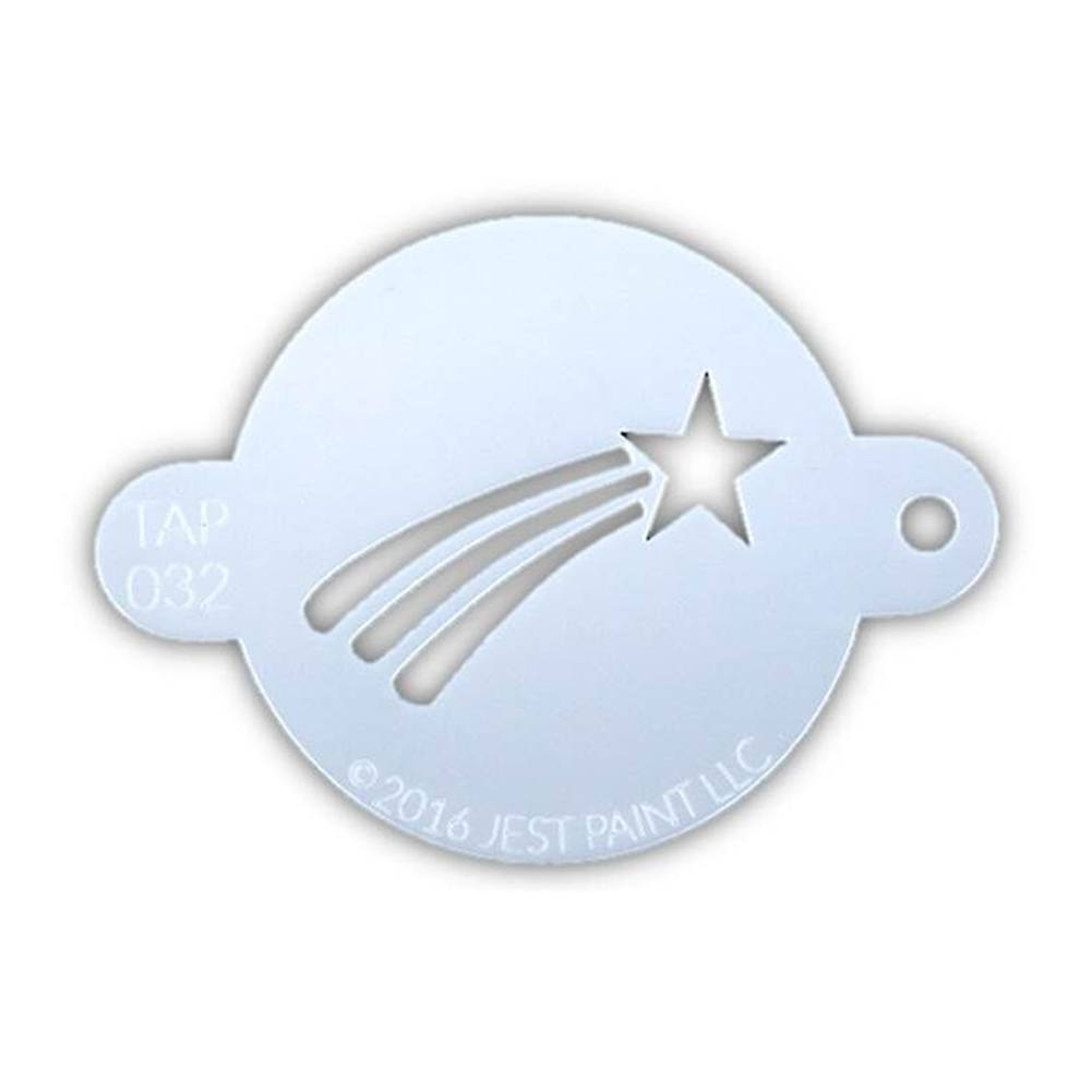 Tap 032 Face Painting Stencil - Shooting Star