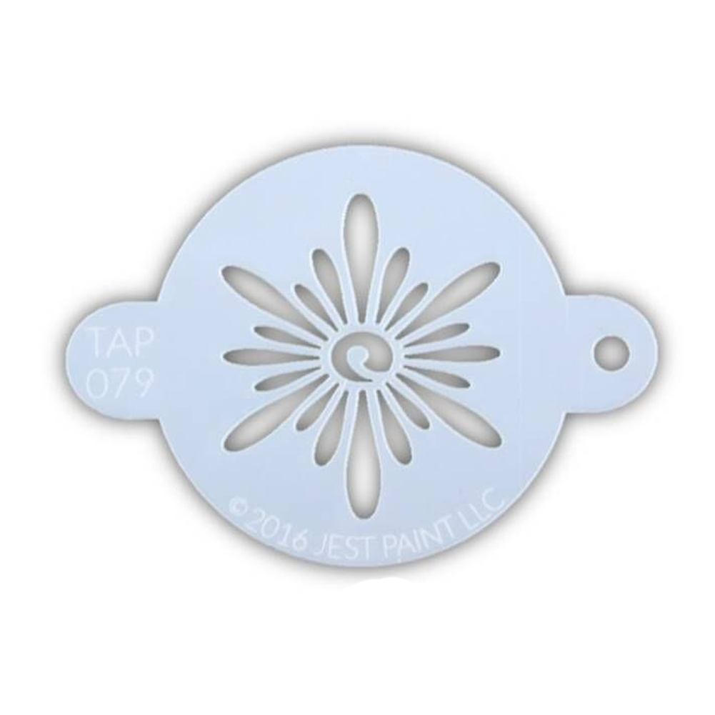 TAP Face Painting Stencil - Ornate Sun (079)